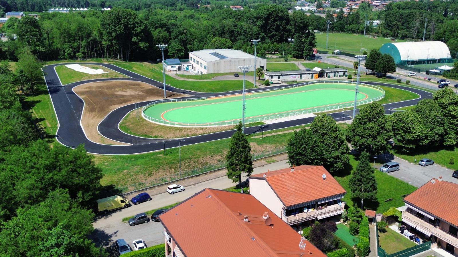 Il pattinodromo immerso nel verde